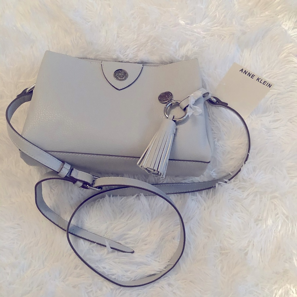 Lovely Anne Klein Maya triple xbody bag. - Picture 1 of 8